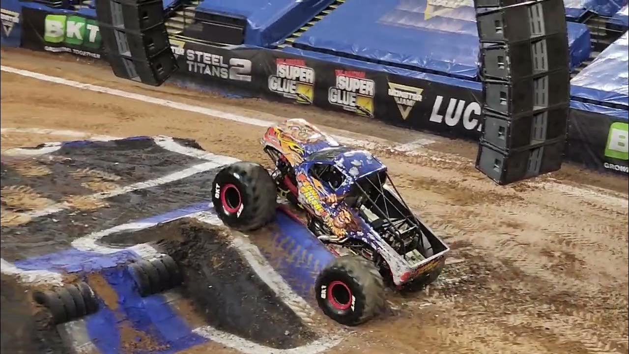 Monster Jam Baltimore MD CFG Bank Arena 2023 Timed Racing Stone Crusher