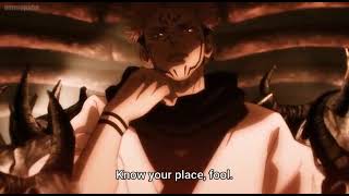 Ryoumen Sukuna's kind words just for YOU