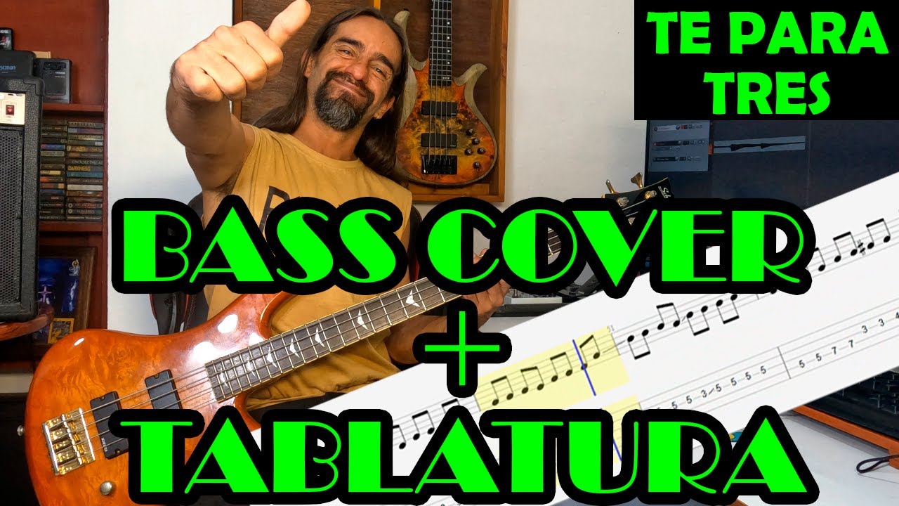 Té Para Tres – Soda Stereo – Cover en Bajo – Bass Cover + Tablatura