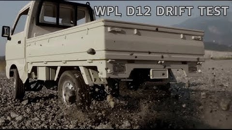WPL D12 RC CAR OFF-ROAD DRIFT TEST