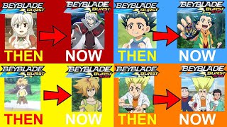 Beyblade Burst Then and Now Part 1-4