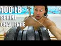 Swimming with 100LBS Resistance | Sant Clause Challenge.. NEVER done this before