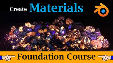 Blender: Class 7 | Working With Materials | Basics Of Shader Editor | Blender Foundation Course