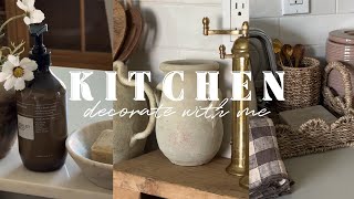 Kitchen Decorate With Me | Spring Kitchen Decor Ideas