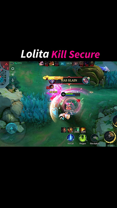 Lolita DMG⁉️😱 #2025MobaAnniversary #MOBA5v5PPE