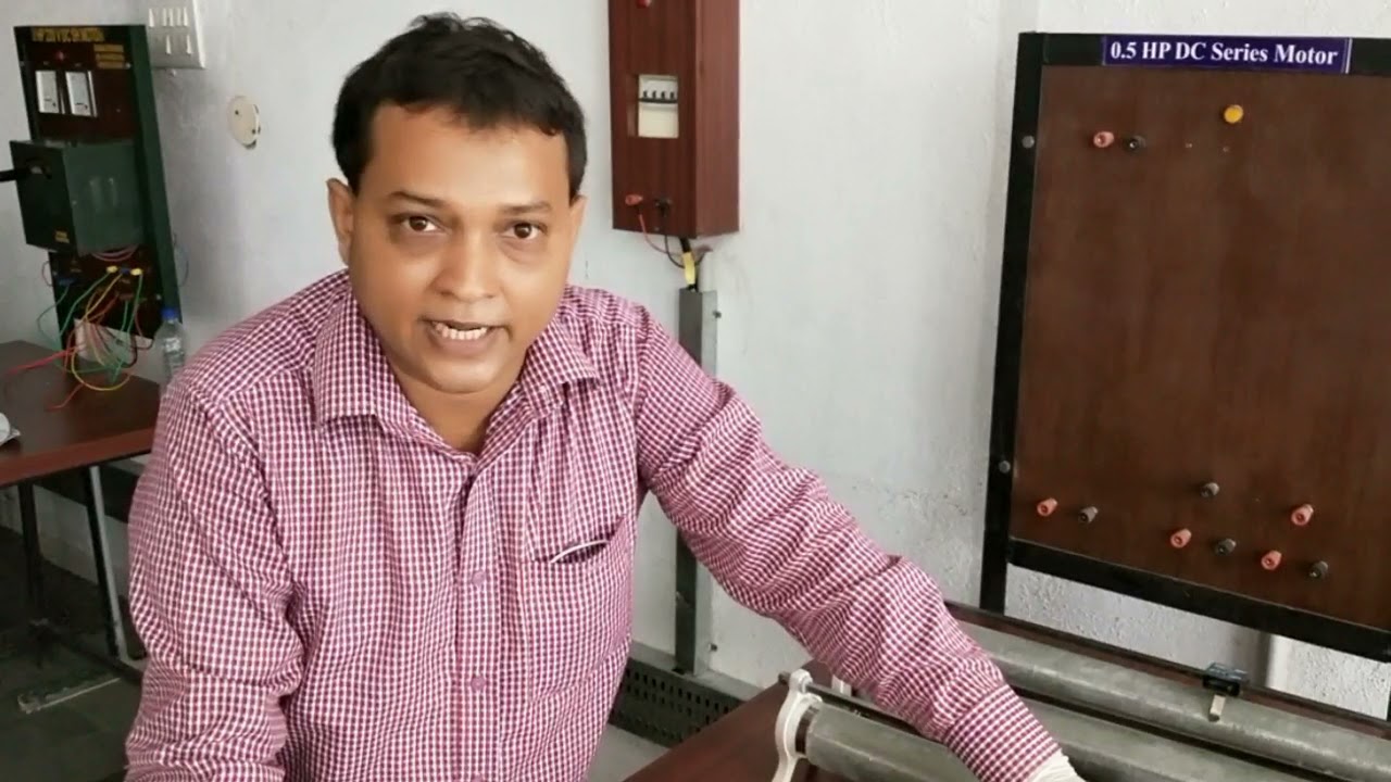 Cut Section Part of DC Shunt Motor/Dismantle a DC Machine. and Function