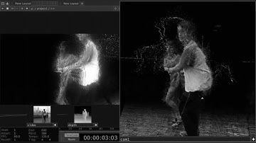 Video into 3d Point Cloud using depth map in TouchDesigner