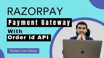 Flutter RazorPay Integration with Order API
