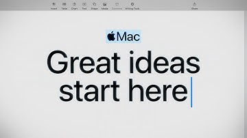 Great ideas start on Mac | Apple