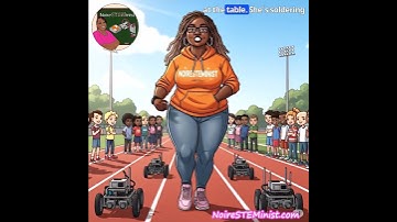 Who is a #NoireSTEMinist? #Engineering #Professor #College #Students #STEM #Robotics #University