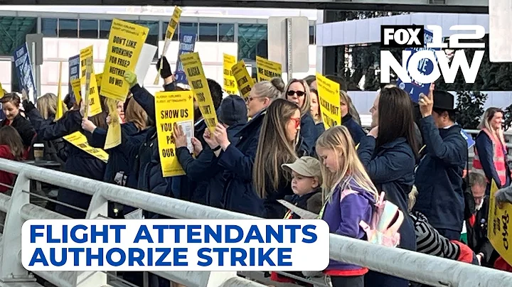 LIVE: Alaska Airlines flight attendants authorize strike. Now what?