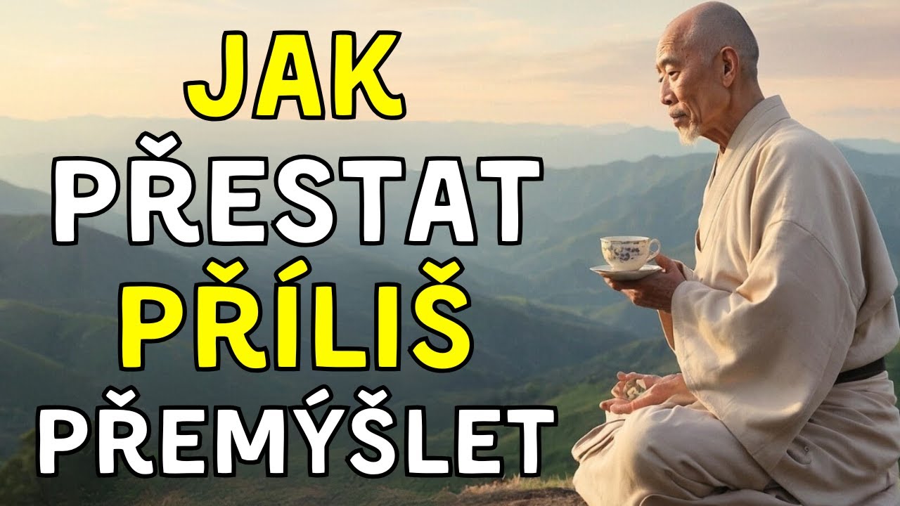 JAK PŘESTAT PŘÍLIŠ PŘEMÝŠLET: 10 BUDDHISTICKÝCH UČENÍ