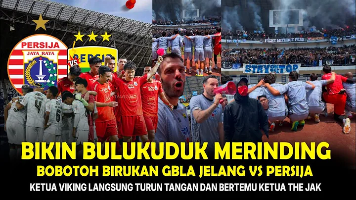 🔴BIKIN BULUKUDUK MERINDING, RIBUAN BOBOTOH BIRUKAN GBLA JELANG VS PERSIJA ▪️ INI KATA KETUA VIKING 🔥