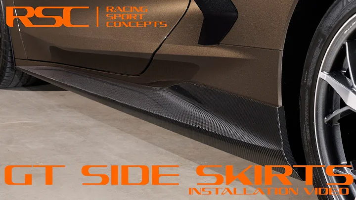 Racing Sport Concepts C8 Corvette GT Side Skirt Installation How-To