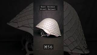Touching History - East German Steel  Helmet M56 #eastgermany #ddr #liangzhu #touchinghistory