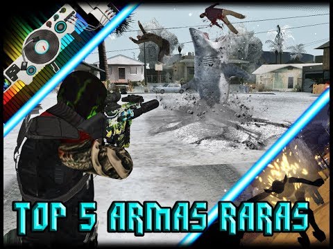 ★ (TOP 5) ARMAS RARAS PARA | GTA SAN ANDREAS (2018) ★