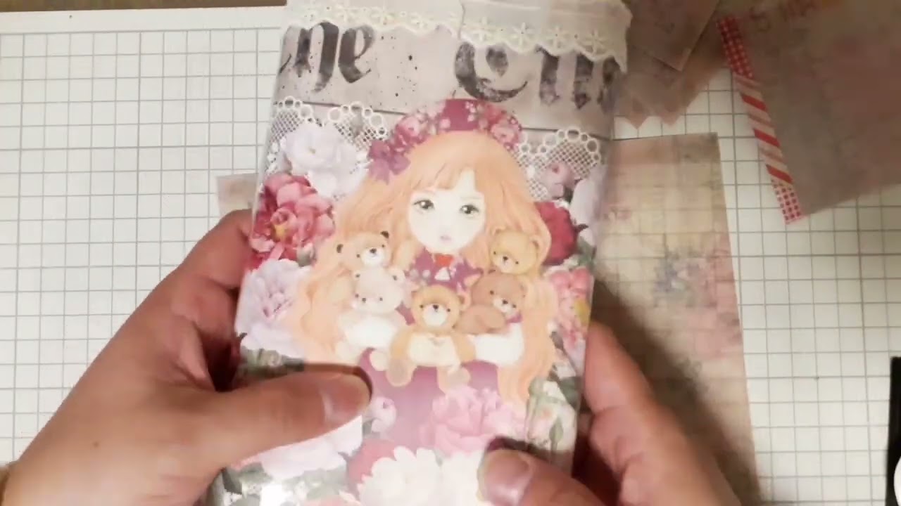 製作】軟質カードケースでじゃばらファイル作り - YouTube