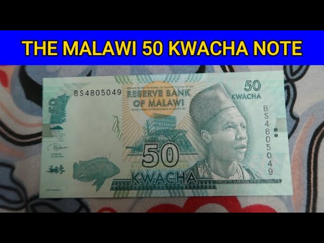 MALAWI 50 KWACHA NOTE - WORLD CURRENCIES class=
