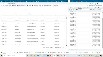 Mui5 Data grid Table with Search bar and fields