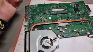 картинка: Asus X751LJ нет инициализации, плата в ресете