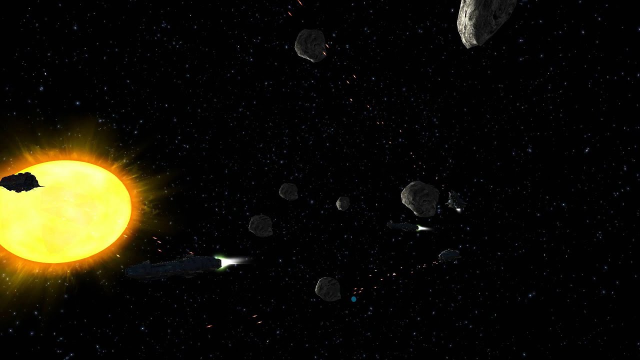 4 - Shallow Space - pulse lasers and mini-battle - YouTube