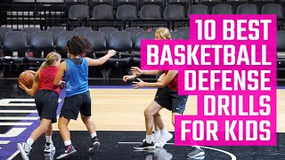 10 Best Basketball Defense Drills for Kids | Fun Youth Basketball Drills by MOJO screenshot 5