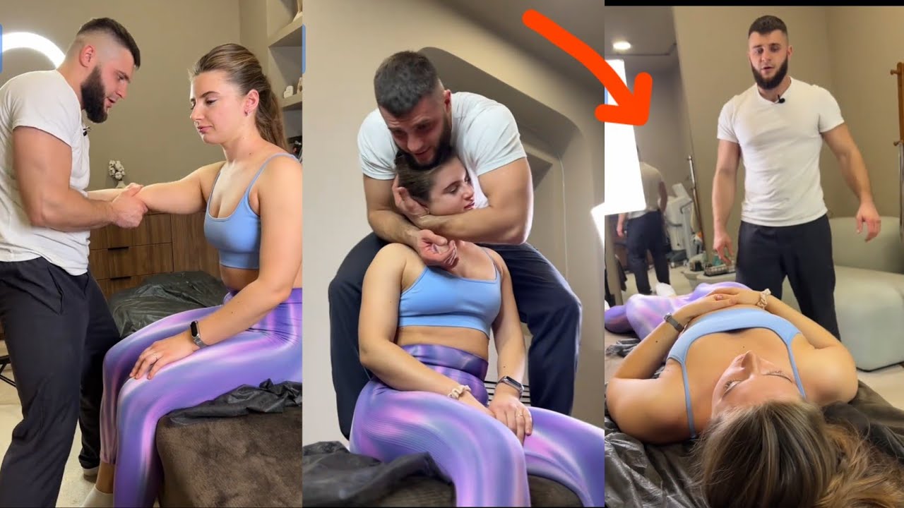 See the difference in lower back and leg joint movement before and after 😲