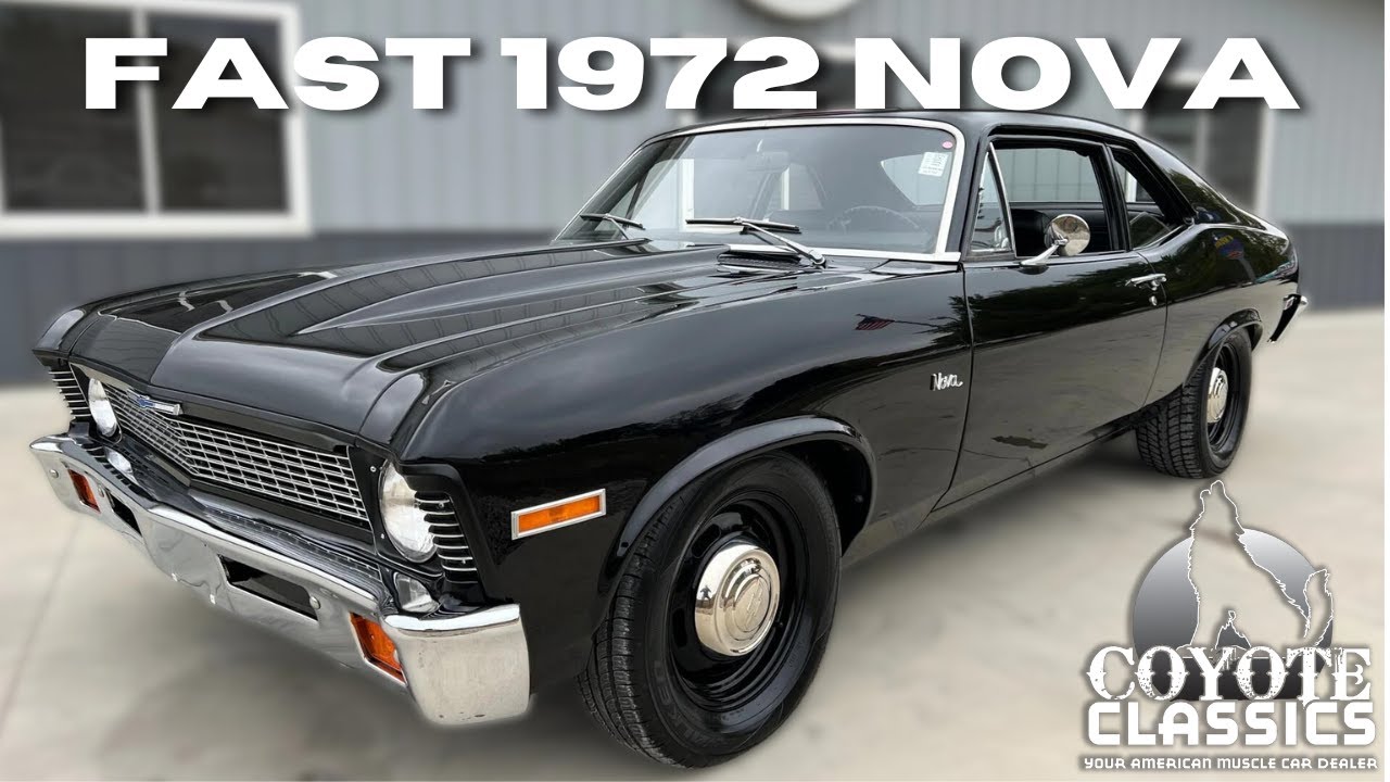 Fast!!! 1972 Chevy Nova for Sale at Coyote Classics 