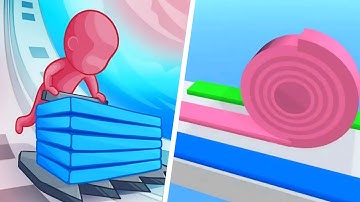 Stack Colours VS Layers Roll All Levels 1-6 Android iOS Mobile Walkthrough Gameplay | Top Gaming |