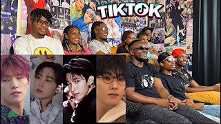 Africans Show their friends (Newbies) SEVENTEEN Tiktoks for the First time Because Kung Chi Pak Chi