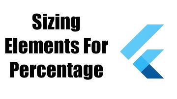 Sizing Elements For Percentage Of Screen Width/Height In Flutter
