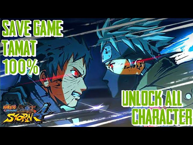 SAVE DATA NARUTO ULTIMATE NINJA STORM 4