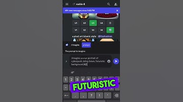 How to create AI Art for free in 30 seconds #ai #artificialintelligence #bluewillow #discord #shorts