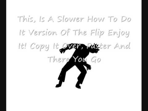 Pivot Backflip How To