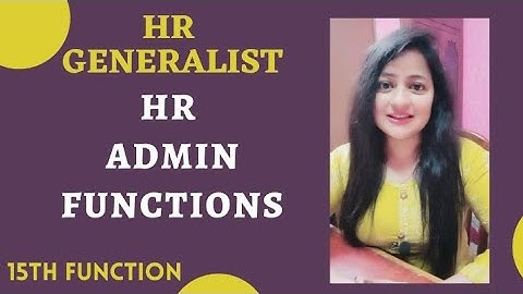 HR Admin functions | HR Generalist | HR functions #hradmin #hr #hrgeneralist #HR #readytogetupdate