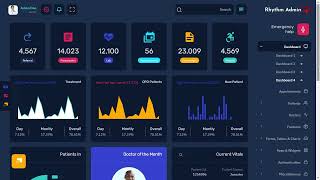 Information Medical Dashboard UI Kit Bootstrap 5 Admin Template with RTL Dark Theme Guide