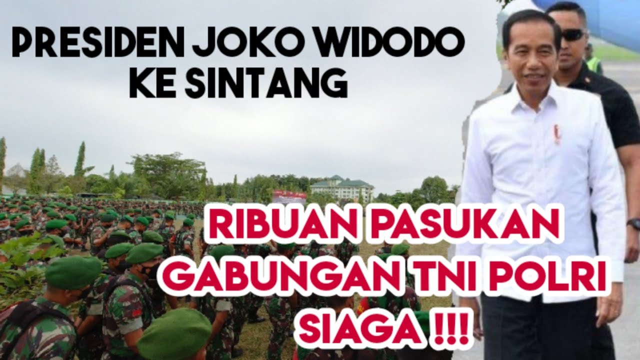 Ribuan Pasukan Gabungan TNI Polri Siap Amankan Kunjungan Presiden RI ...