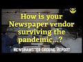 How is your newspaper vendor surviving the pandemicnewshamster ground report