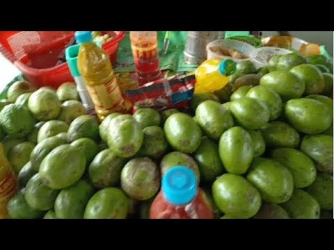 street food world book Yummy Masala Amra (Ambarella) At Sealdah Kolkata India