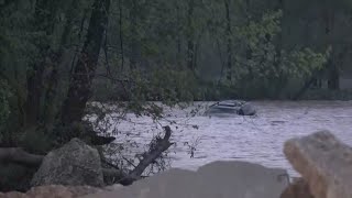 Two women and an infant rescued in Douglas County, Mo., after van gets stranded in creek