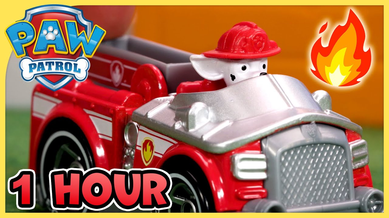 Marshall & Chase Save Adventure City! 🚒 PAW Patrol Toy Play for Kids YouTube