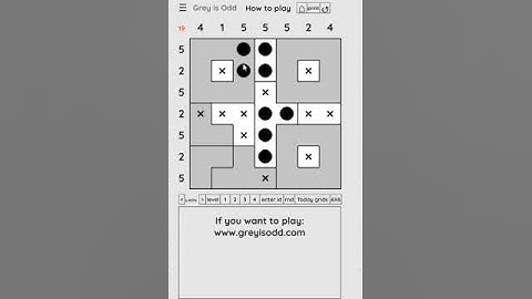 Today grids. Solution level 4 7X7 dated 2-04-2024
