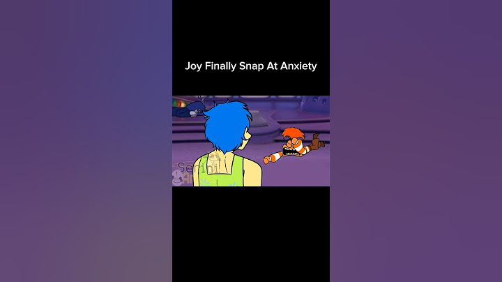 Joy Finally Snap At Anxiety - Inside Out 2 // #insideout2 #insideout #animationmeme