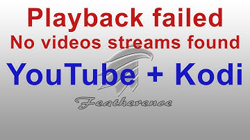 YouTube No videos streams found (Kodi)