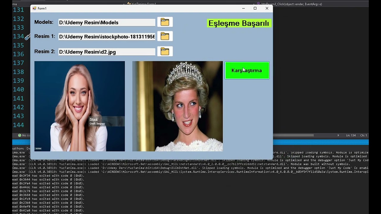 🎯 Face Recognition and Comparison Application📌 Project Name: Face Recognition Application