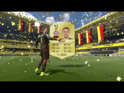 Omfg Manuel Neuer In A Pack Fifa 17 Pack Opening Youtube