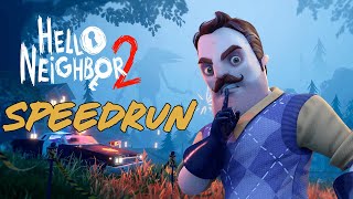 HELLO NEIGHBOR 2 SPEEDRUN 100% (Patch 8)