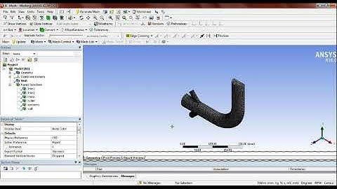 Example 2 :- Fluid flow through mixing chamber