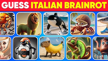 Guess Italian Brainrot Animals In 5 Seconds | Easy, Medium, Hard, Impossible