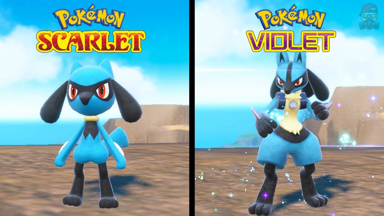 Shiny Lucario ( Riolu Evolution ) Pokemon Trade Go